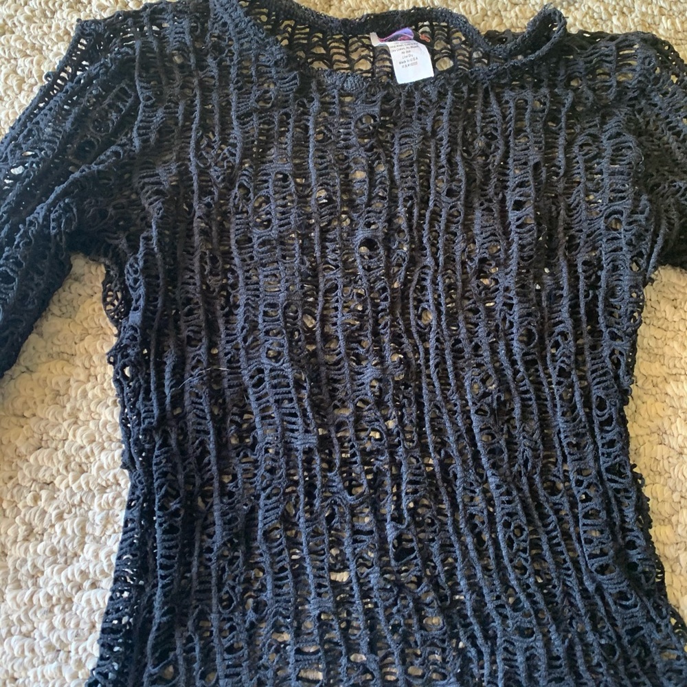 Vintage 90s Hot Topic Monster Knitted Top